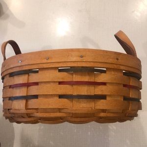 Longaberger Basket with fabric liner